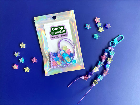 DIY Mini Keychain Kit – Cosmic Purple