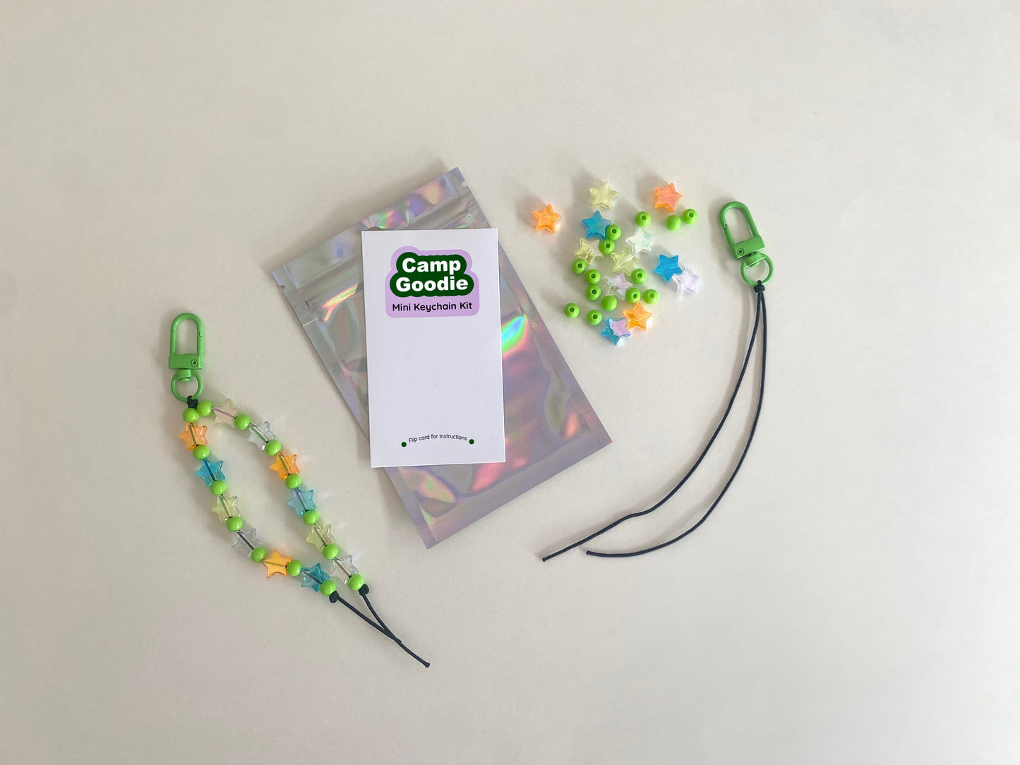 DIY Mini Keychain Kit – Power Up Green
