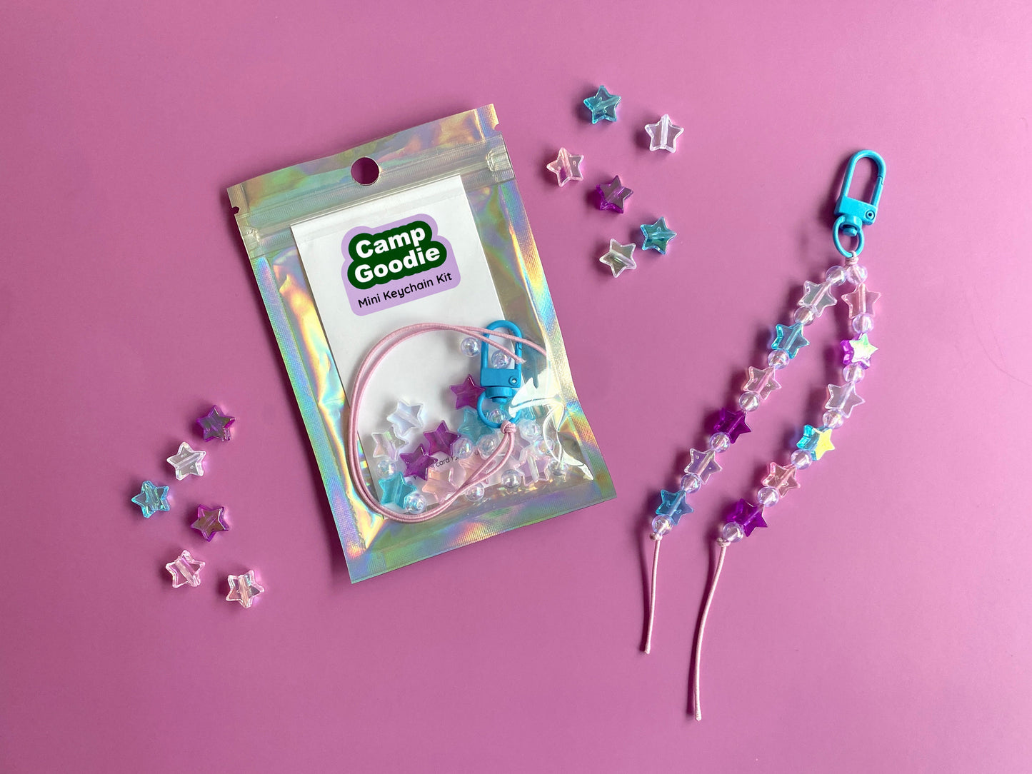 DIY Mini Keychain Kit – Stardust Blue