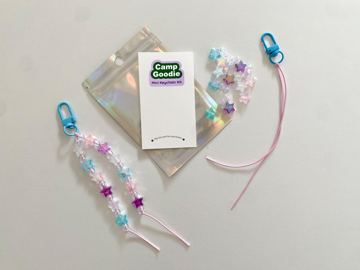 DIY Mini Keychain Kit – Stardust Blue