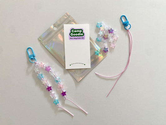 DIY Mini Keychain Kit – Stardust Blue